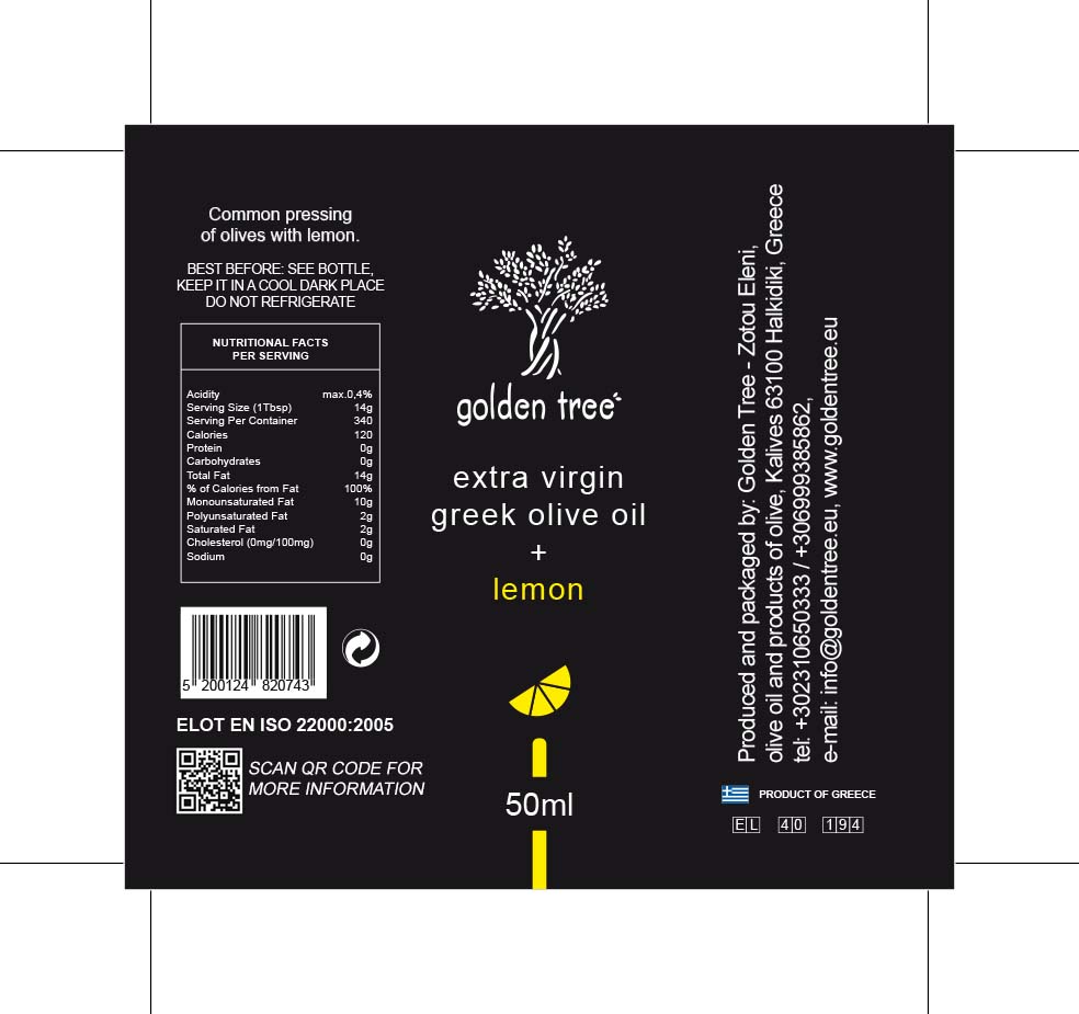 GREEK ORGANIC EXTRA VIRGIN OLIVE OIL + LEMON